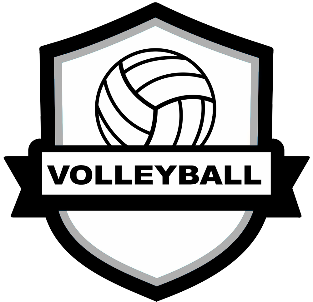 VOLLEYBALL BADGE