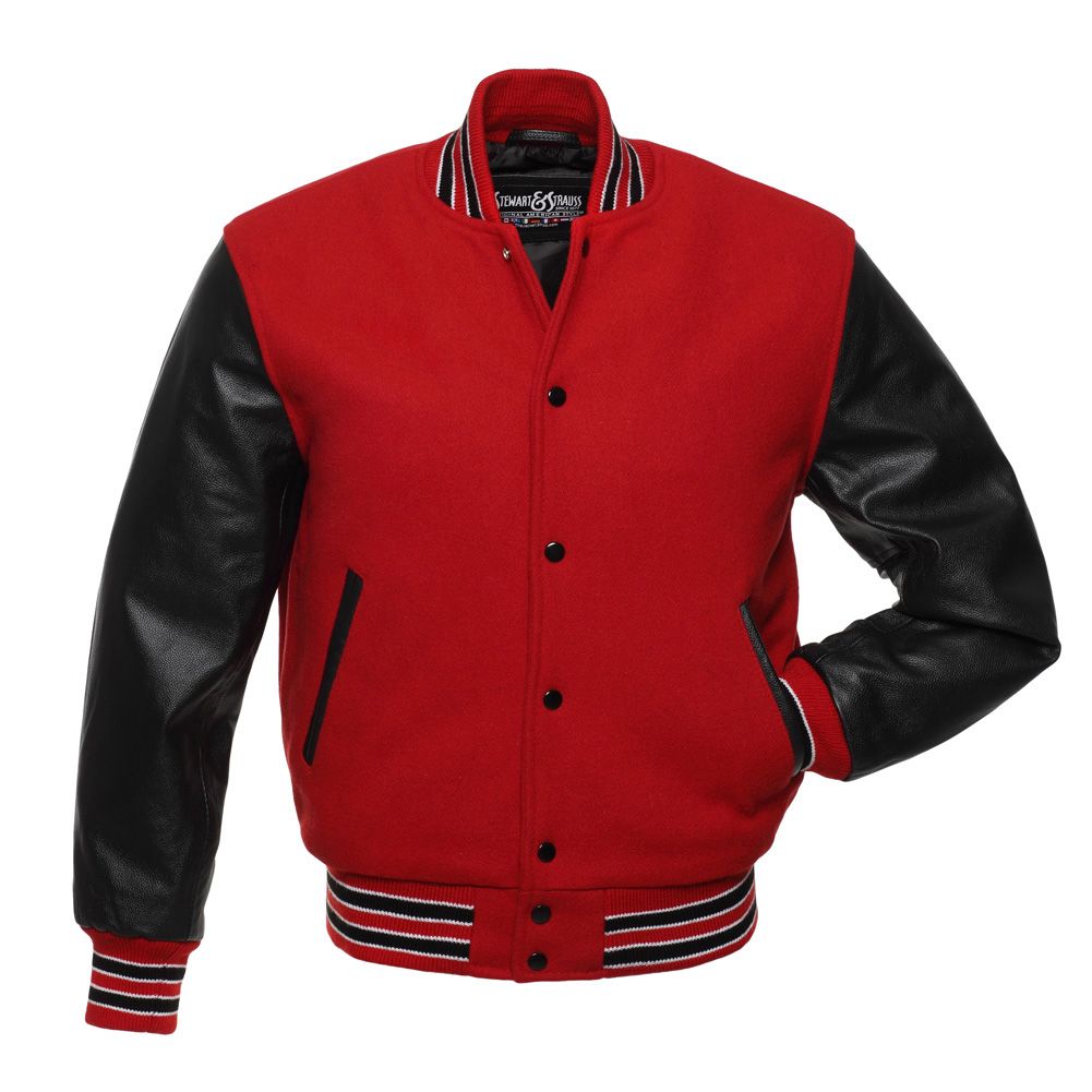 All Leather Custom Letterman Jacket from