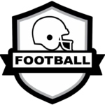 FOOTBALL HELMET BADGE