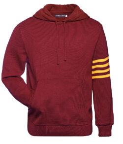 Cardinal and Gold Hoodie Sweater - Front
